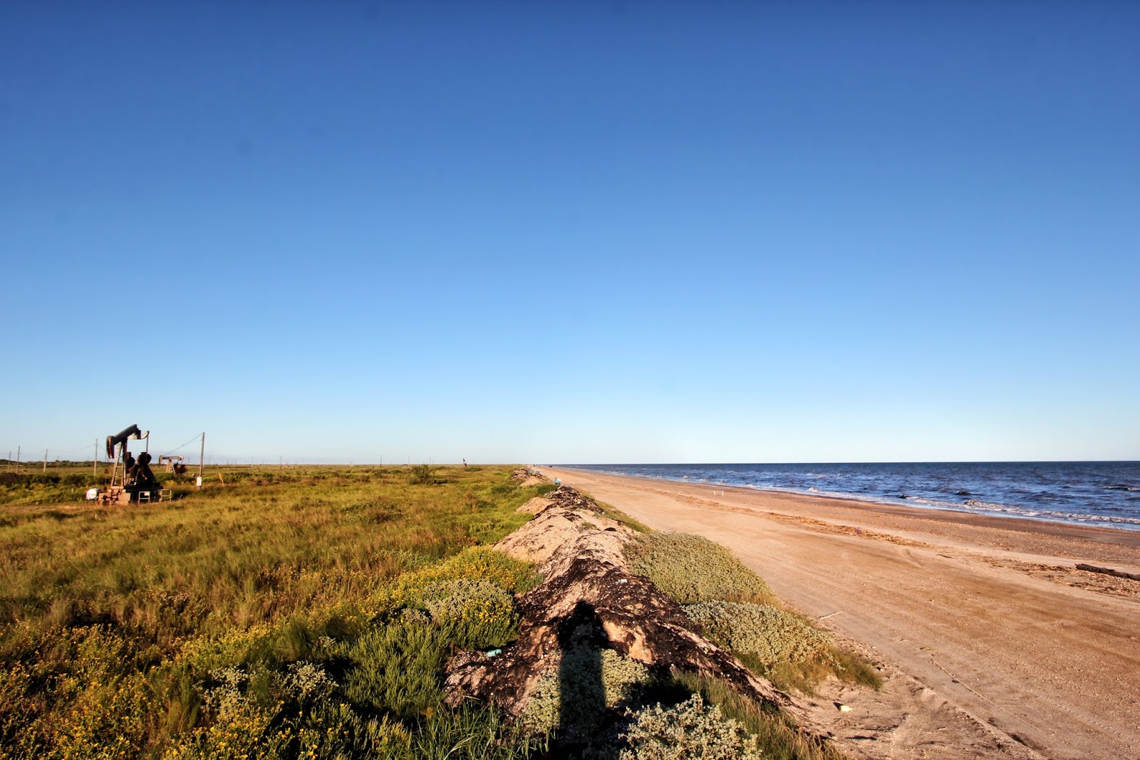 Riding the USA Bolivar Peninsula