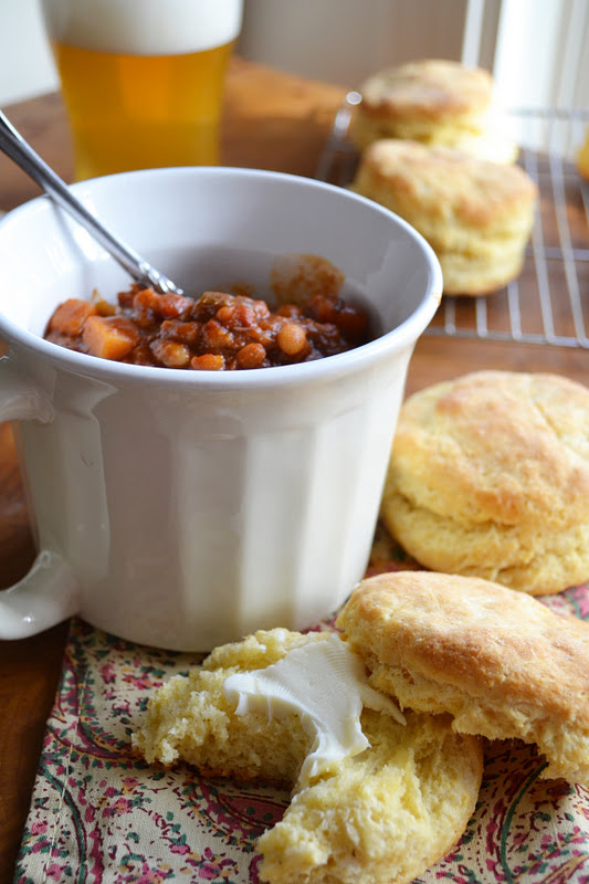 Spicy Chili with Cornmeal Biscuits The View from Great Island