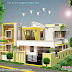 Contemporary style home in Kasaragod