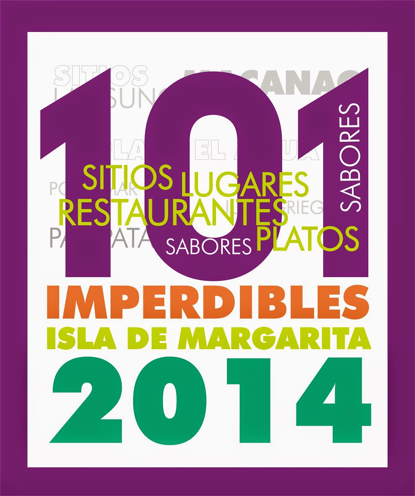 101 IMPERDIBLES DE MARGARITA 2014