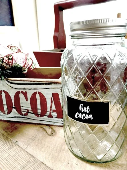 DIY hot cocoa station and other blog hop Christmas favorites