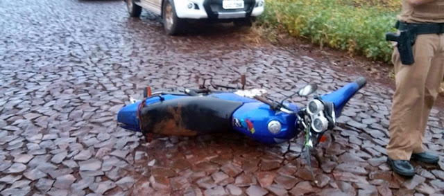 Campina da Lagoa: Jovem perde a vida em acidente de motocicleta
