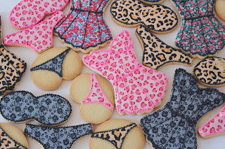 Galletas decoradas lencería