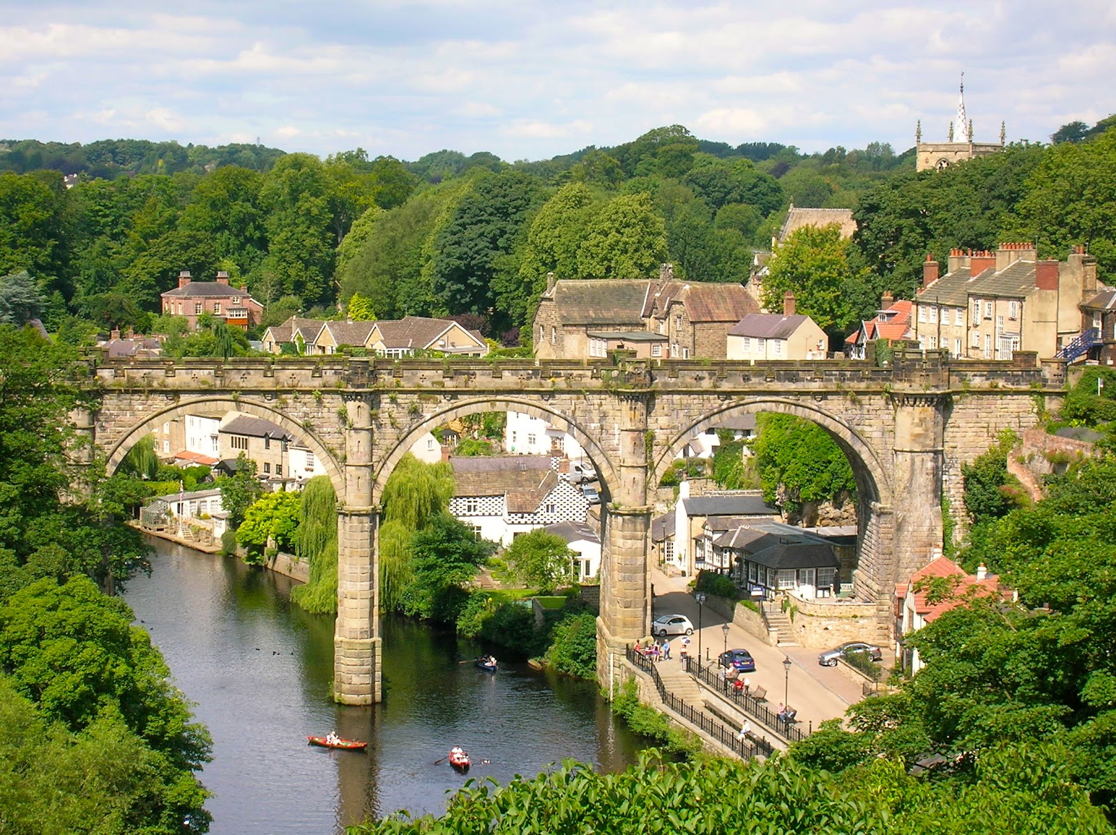 JorvikDailyPhoto Knaresborough railway viaduct