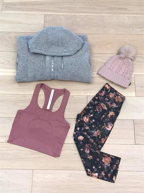 Lululemon Addict: Color Me Ombre Tights, Ethereal Mock