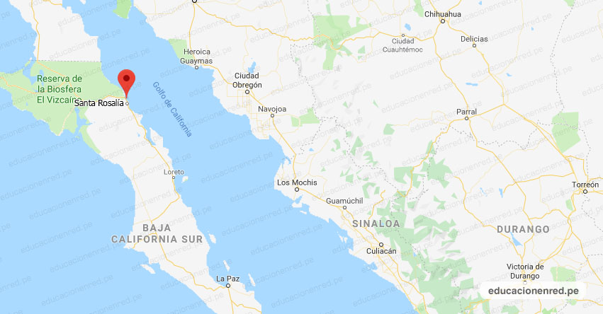 Temblor en México de Magnitud 3.9 (Hoy Miércoles 27 Mayo 2020) Sismo - Epicentro - Santa Rosalía - Baja California Sur - B.C.S. - SSN - www.ssn.unam.mx