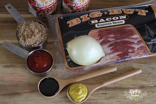 Easy Flavorful Baked Beans l frogslilypad.net