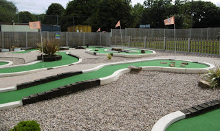 Photo of the Minigolf course at Charnwood Golf Complex in Loughborough