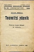 Traduction estonienne du "Journal d'une femme de chambre", 1930