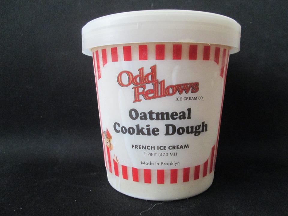 David's Ice Cream Reviews OddFellows Oatmeal Cookie Dough