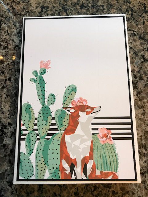 Christy Fox And Cactus Trifold Album