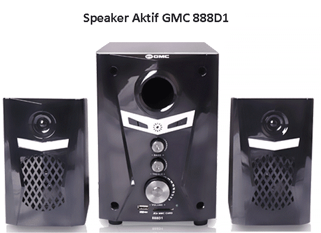 Harga Speaker Aktif GMC 888D1 Spesifikasi