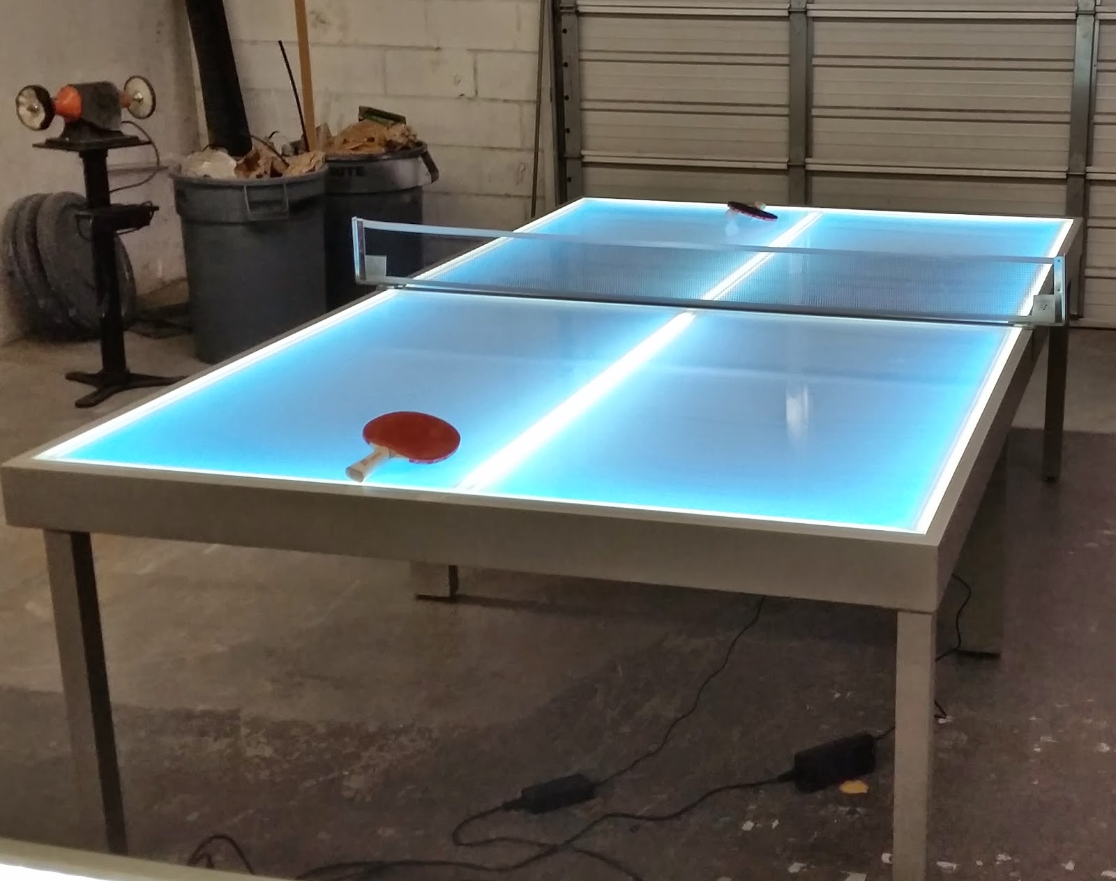 Barchefs Light Up Table Tennis Lighted Ping Pong Tables Light Up Table Tennis Lighted Ping Pong Tables