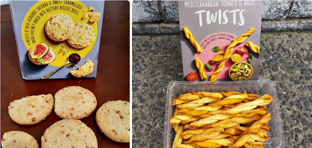 A selection of pastry snacks