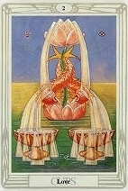 The Two of Cups, Thoth The Two of Cups, Thoth