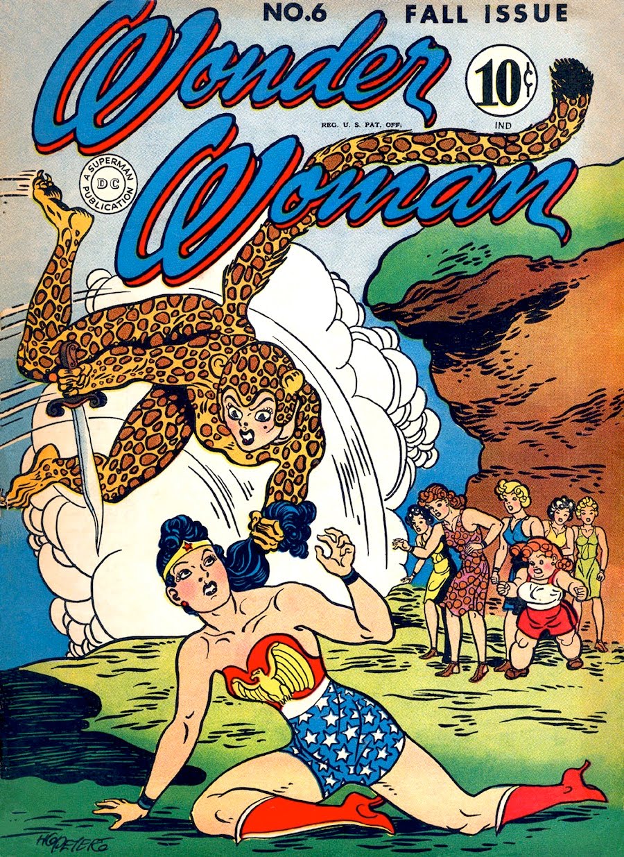 Wonder Woman #6 1943 cover