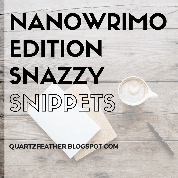 NaNoWriMo Edition Snazzy Snippets