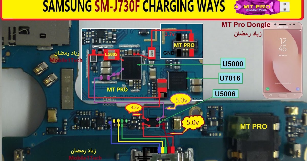 SAMSUNG SM-J730F CHARGING WAYS