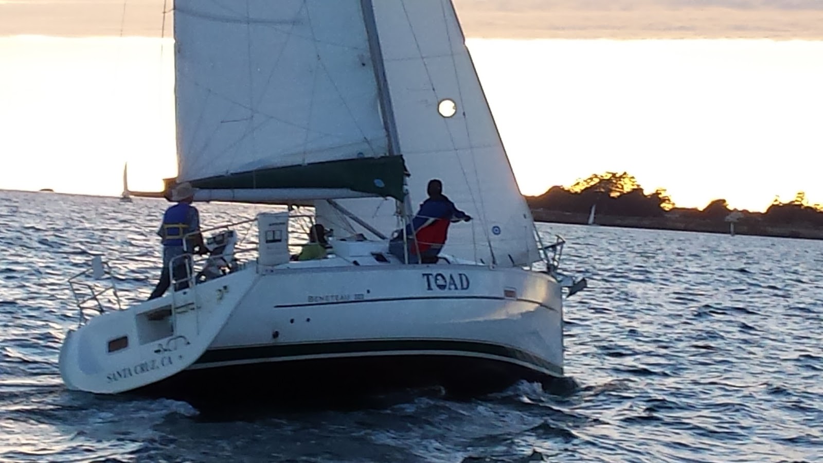 SAILING SANTA CRUZ TUESDAY NIGHT SAILING September 2015