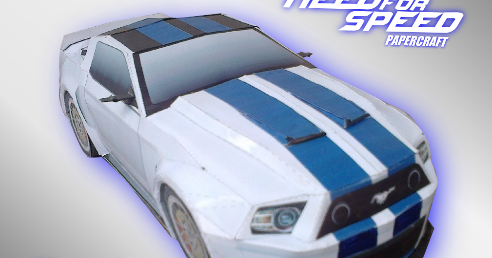 Ford Mustang 2005 Boss развёртка