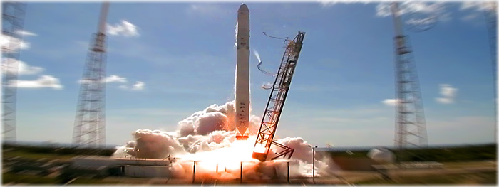 foguete da SpaceX explode após lançamento