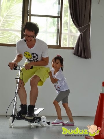 『踩踏滑板車』產品律動教學幼兒體能活動
