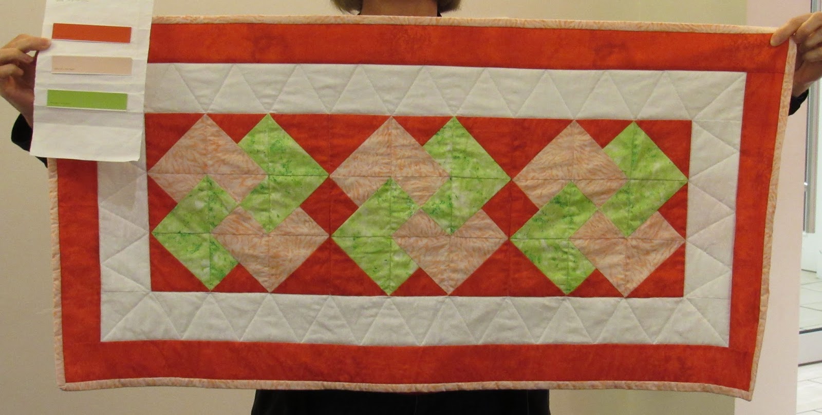 Maritime Modern Quilt Guild Vote Now! Paint Chip Challenge Viewers Choice