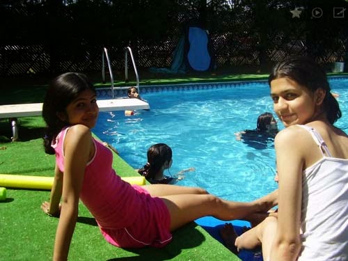 Hot Desi Indian Girls Chilling In Swimming Pool Hot4sure