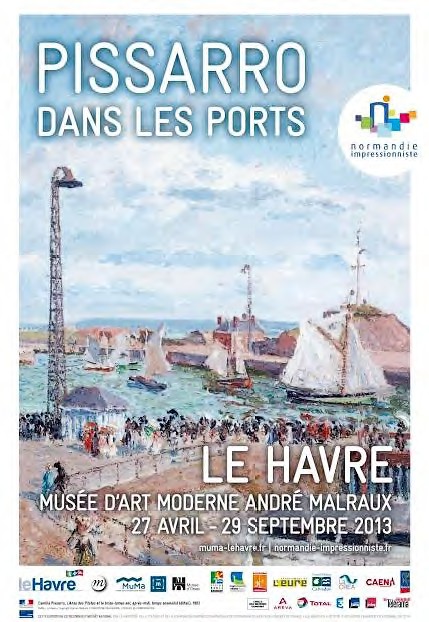 Véronique Chemla Camille Arro 1830 1903 En 1883 Arro Débute Son Cycle Des Ports à Rouen Il Le Termine Au Havre Par Sa Série Du Port 24 Toiles Peintes Depuis Les Fenêtres De