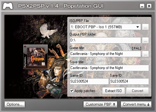 TÉLÉCHARGER PSX2PSP V1.4 PSX2PSP V1.4 TÉLÉCHARGER