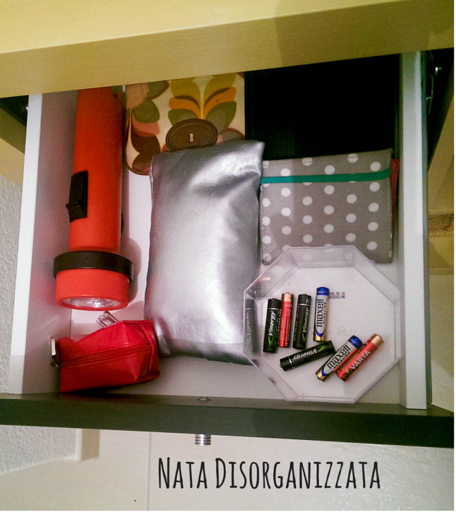 organizzare le pochette dove tengo tutte le pochette