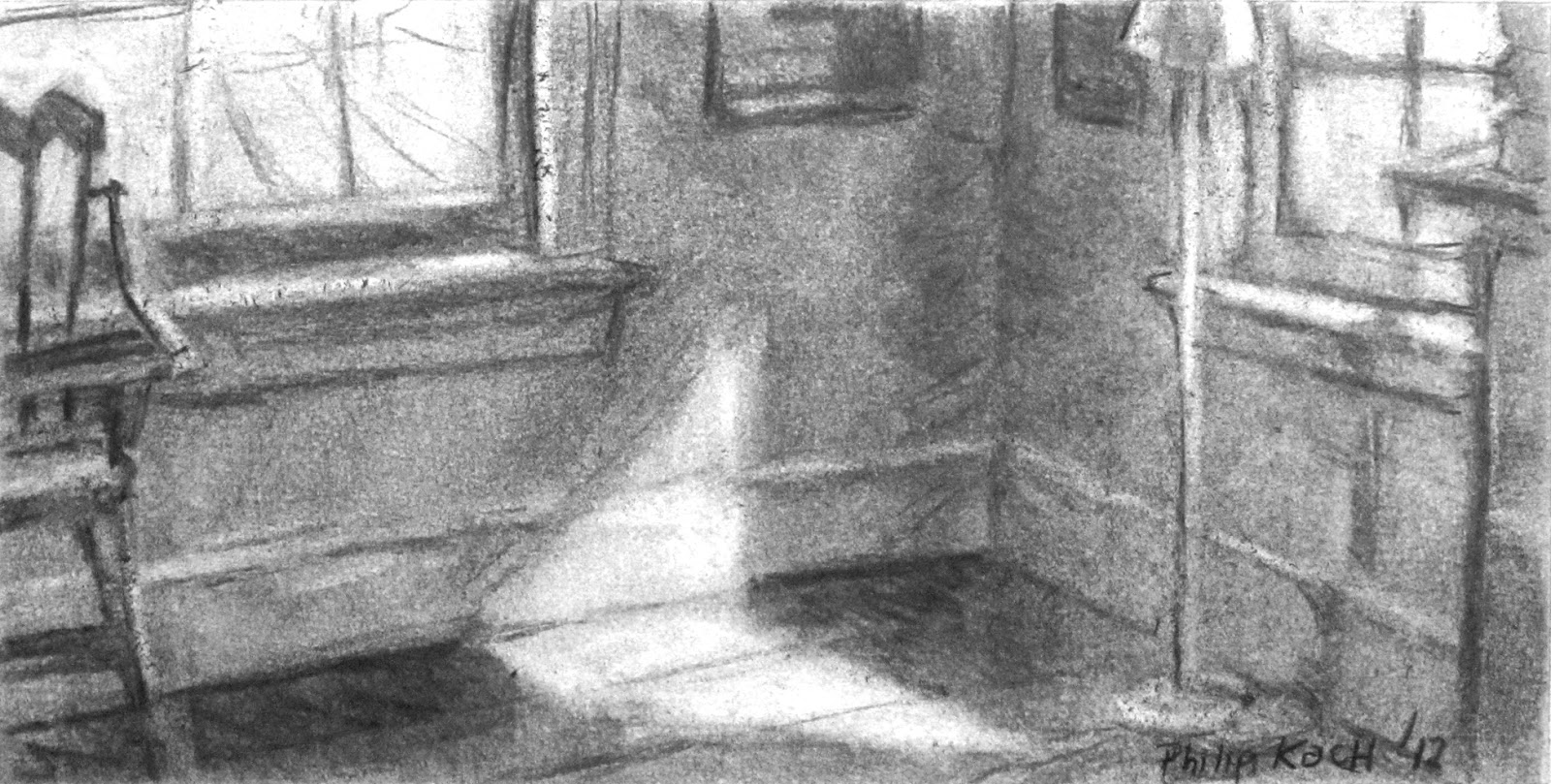 Painting in the Edward Hopper House Art Center