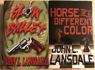Hardcover bundle of Slow Bullet and Horse of a Different Color by John L. Lansdale