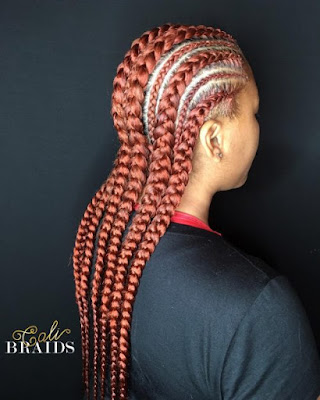 ✘ 24+ Stunning Ghana Braids Hairstyles For Black Women Right Now are one the most trendy African style of protective crownrow braids ponytails which go st ✘ 24+ Stunning Ghana Braids Hairstyles For Black Women Right Now