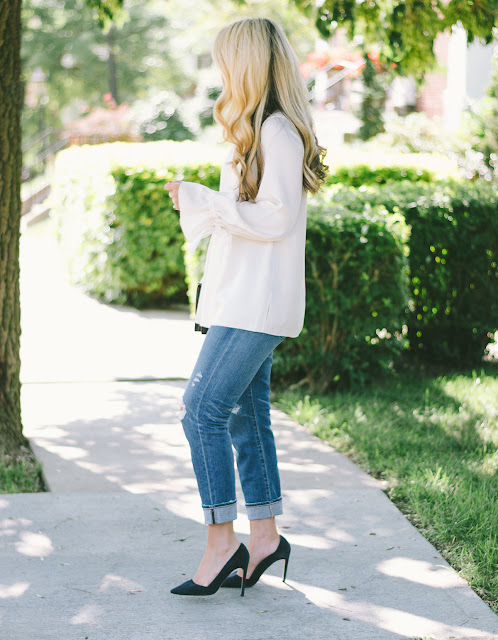 Summer Wind: How to Dress Up Boyfriend Style Jeans