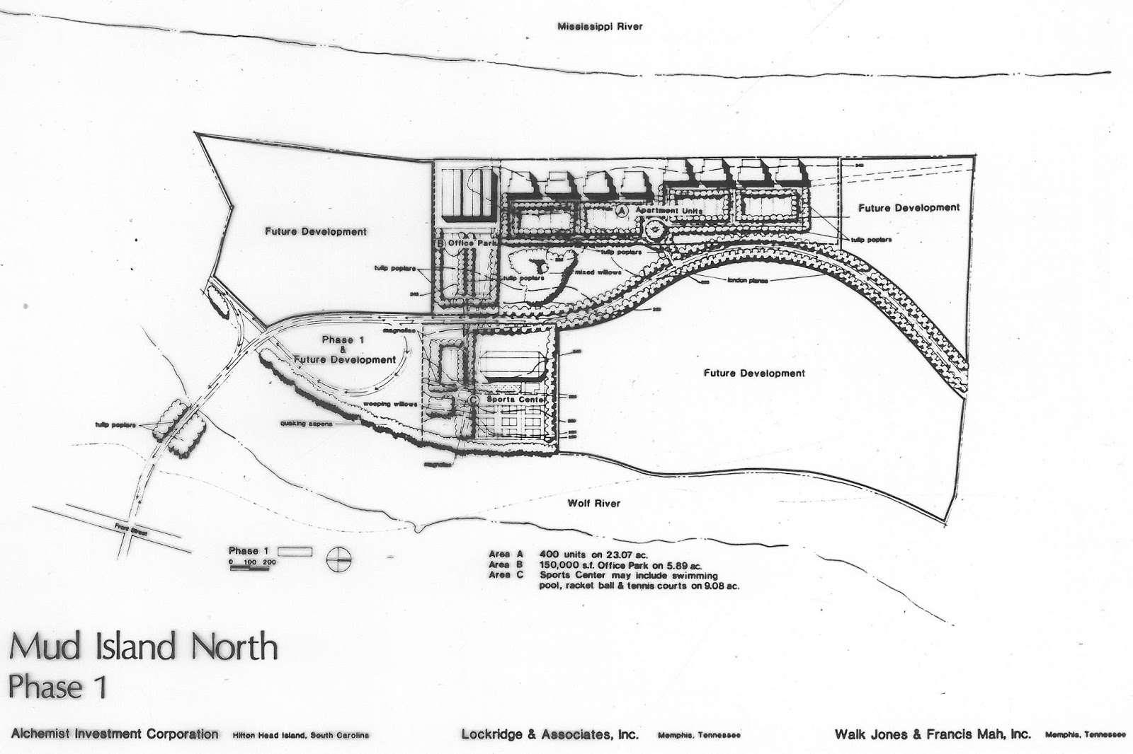 in 1982 the same year the mud island park opened at the south end of the island this proposal was presented to the memphis and shelby county land use in 1982 the same year the mud island park opened at the south end of the island this proposal was presented to the memphis and shelby county land use