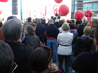 Contra recortes en sanidad y educación en Vigo, abril 2012