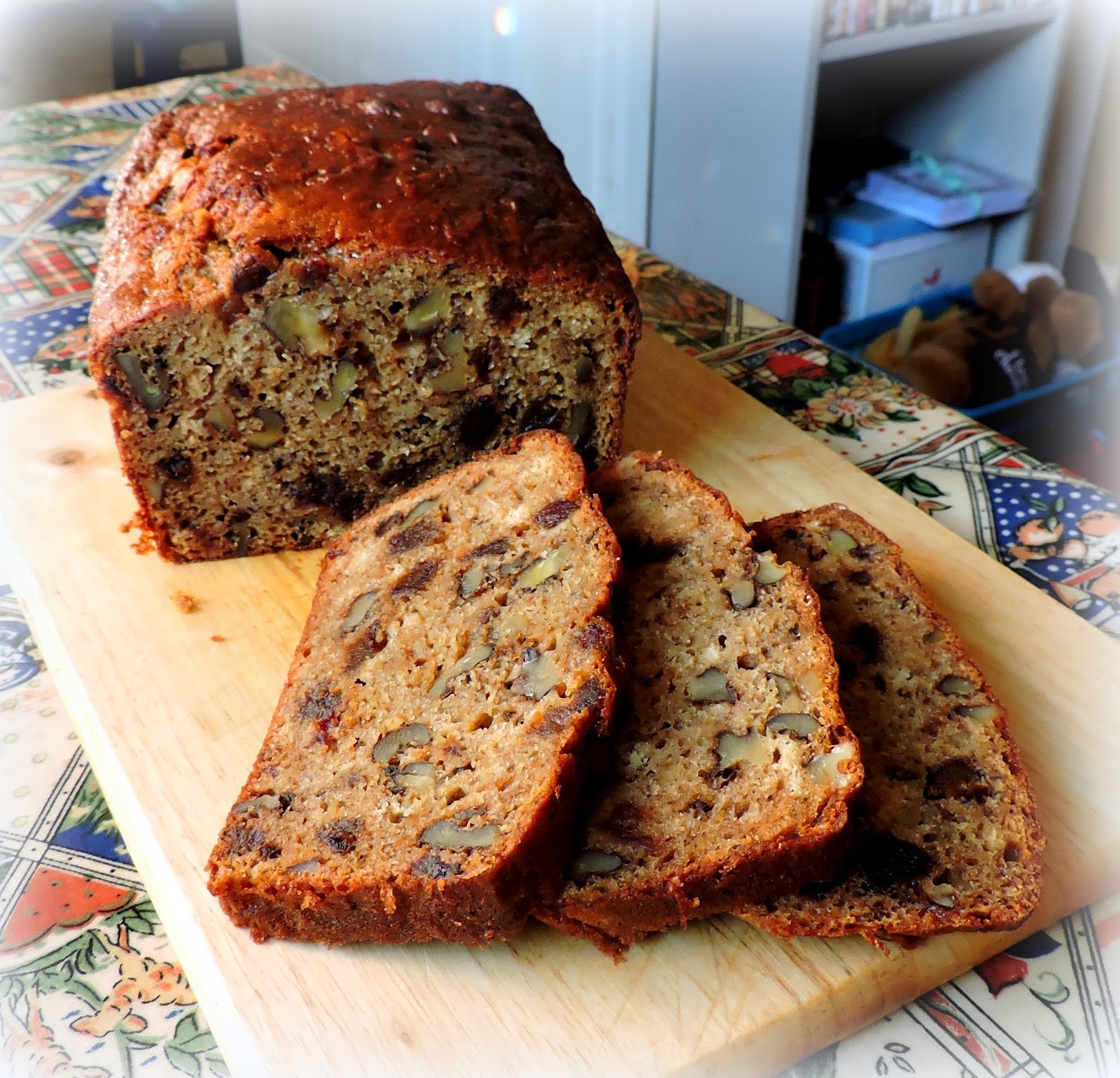 Banana, Rum, Date and Walnut Loaf The English Kitchen