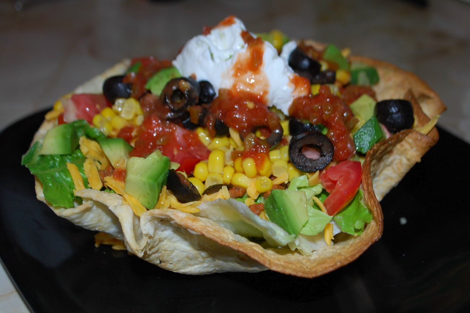 My {Valuable, but Small} Life Homemade Taco Salad Bowls
