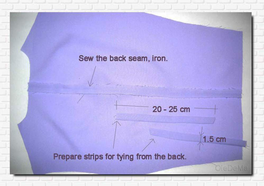 Free tutorial " How to sew men vest" ( 24 photo) + Template