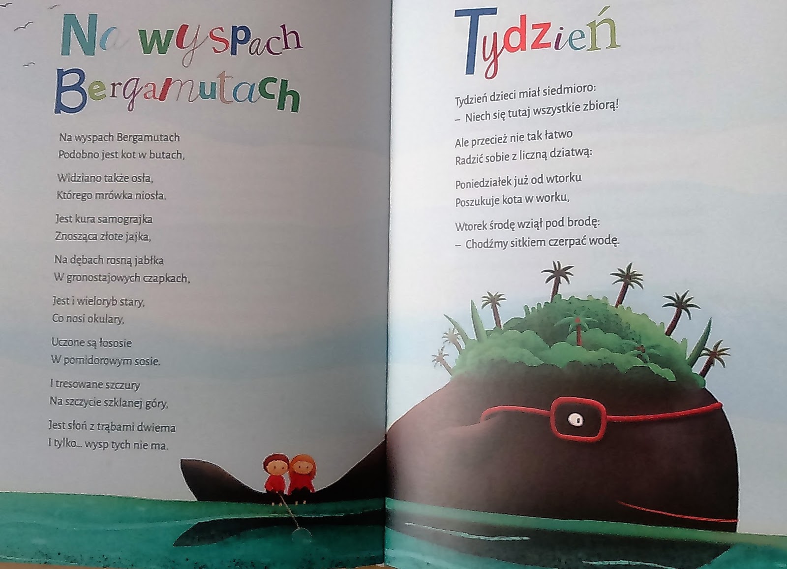 Na Wyspach Bergamutach Wiersz Tekst Sto Bajek - Jan Brzechwa