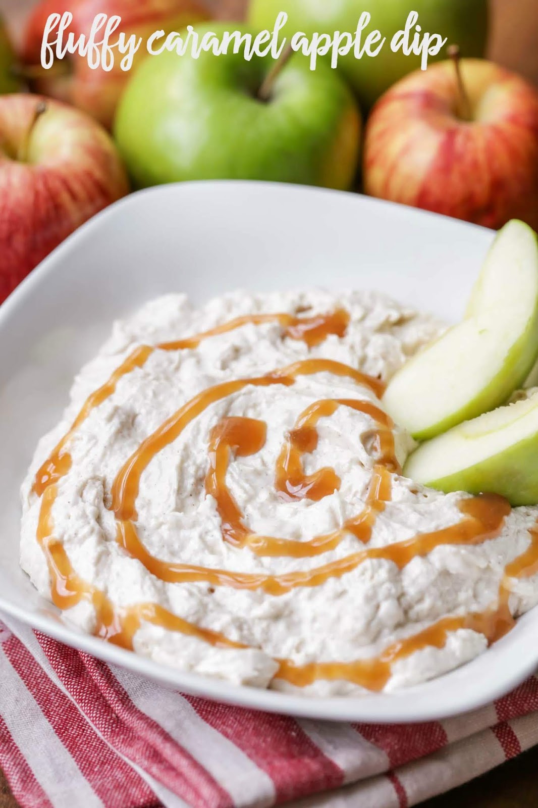 FLUFFY CARAMEL APPLE DIP Master Fooddy