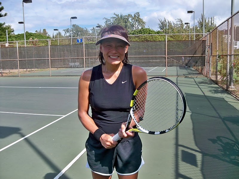 Tennis in Hawaii. The successful Aging in Hawaii.