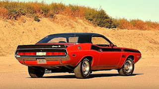 1970 Dodge Challenger T/A 340 Six Pack 1970 Dodge Challenger TA 340 Six Pack Rear Side