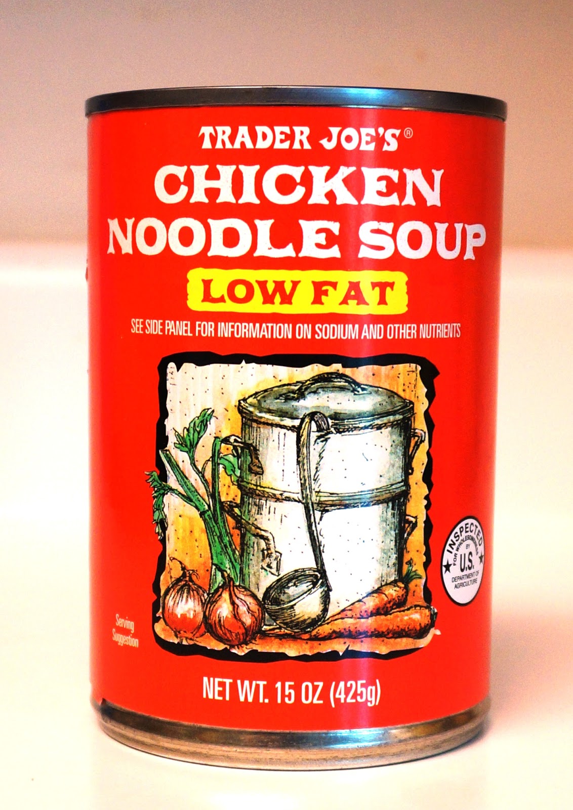Exploring Trader Joe's Trader Joe's Chicken Noodle Soup Low Fat
