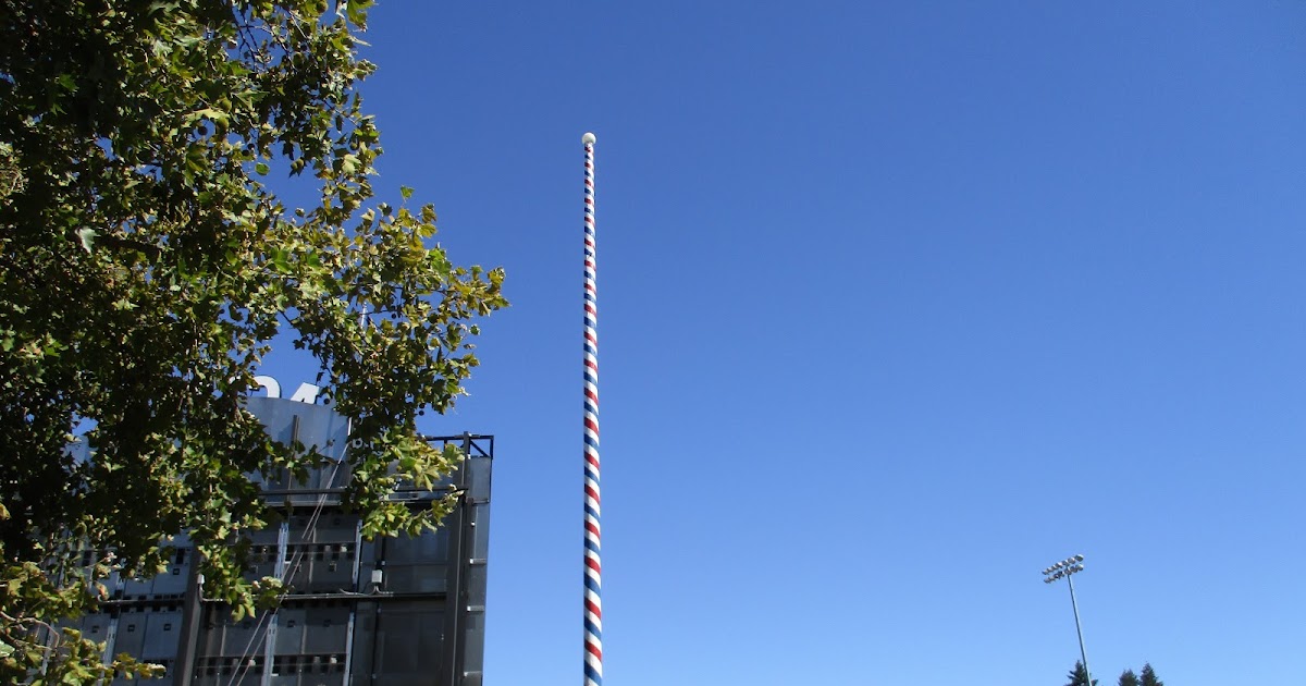 Sporktastic Travel Forest Grove, Oregon World's Tallest Barber Pole