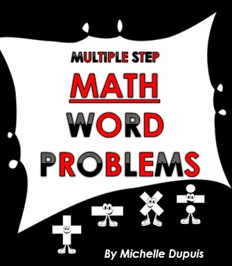 Multiple Step Word Problems (click on the image)