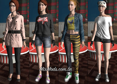 gta sa mod female player cj mulher roupas