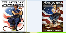 Rockwell's Rosie: Cover Art Side by Side