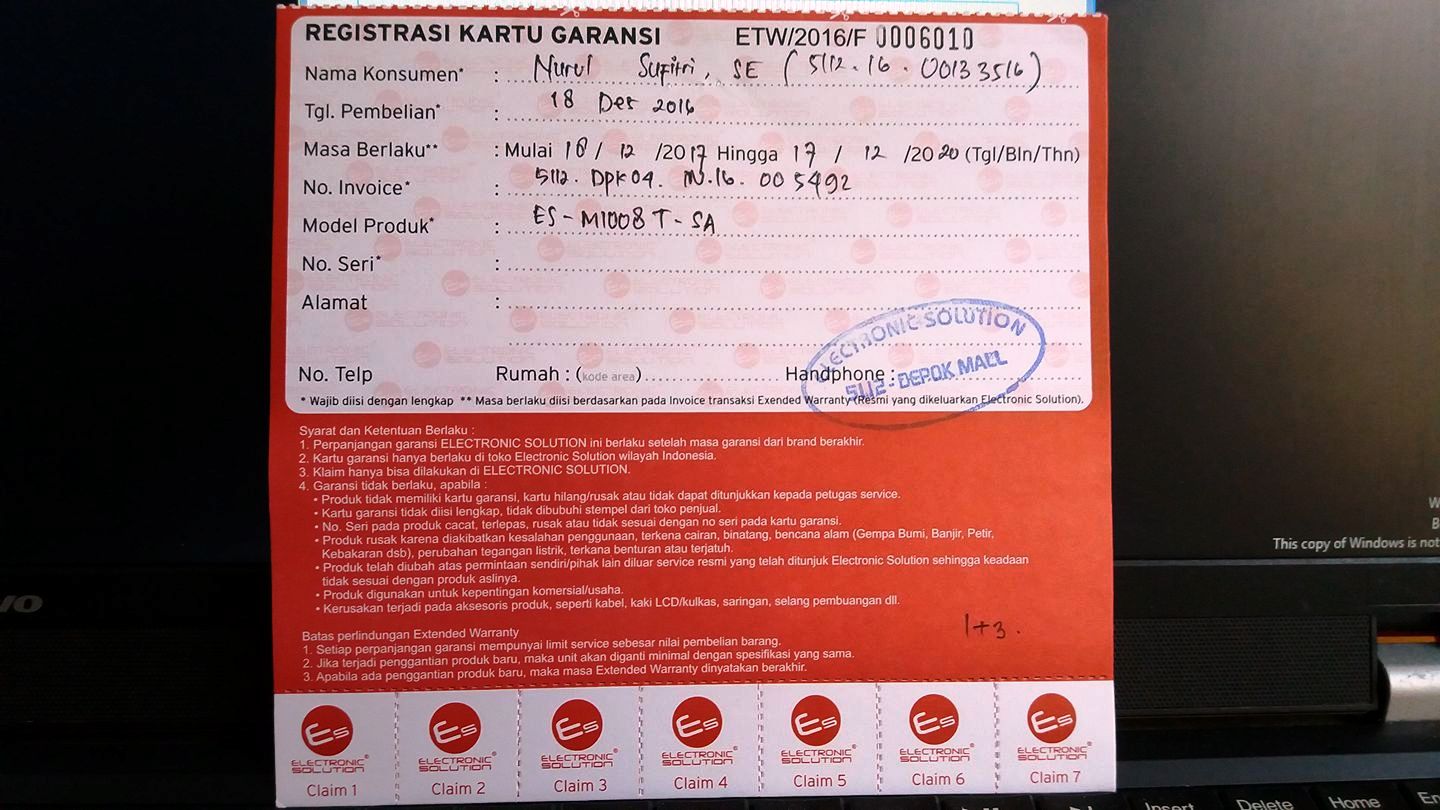 Pengalaman Saya Membeli Mesin Cuci Terbaru Sharp Hole Less Tub Nurul Sufitri S Blog
